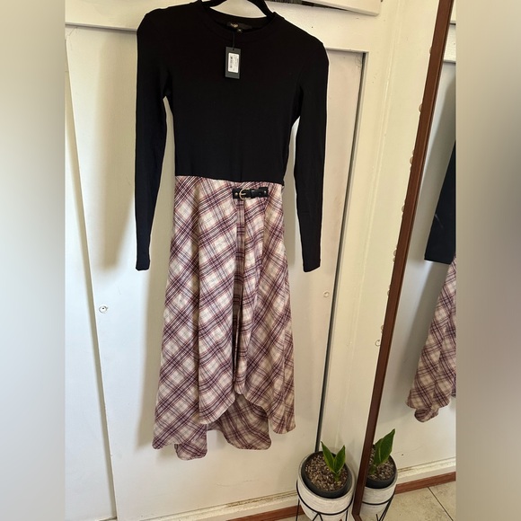 Maje raprijarota handkerchief plaid dress NO OFFERS CONSIDERED - Picture 8 of 12